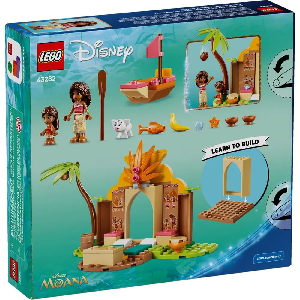 Lego Disney Casa de aldeia e barco - 43282