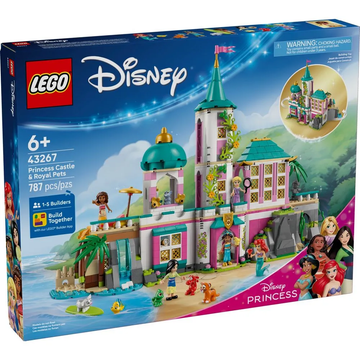 Lego Disney Castelo da Princesa e Animais de Estimação Reais - 43267