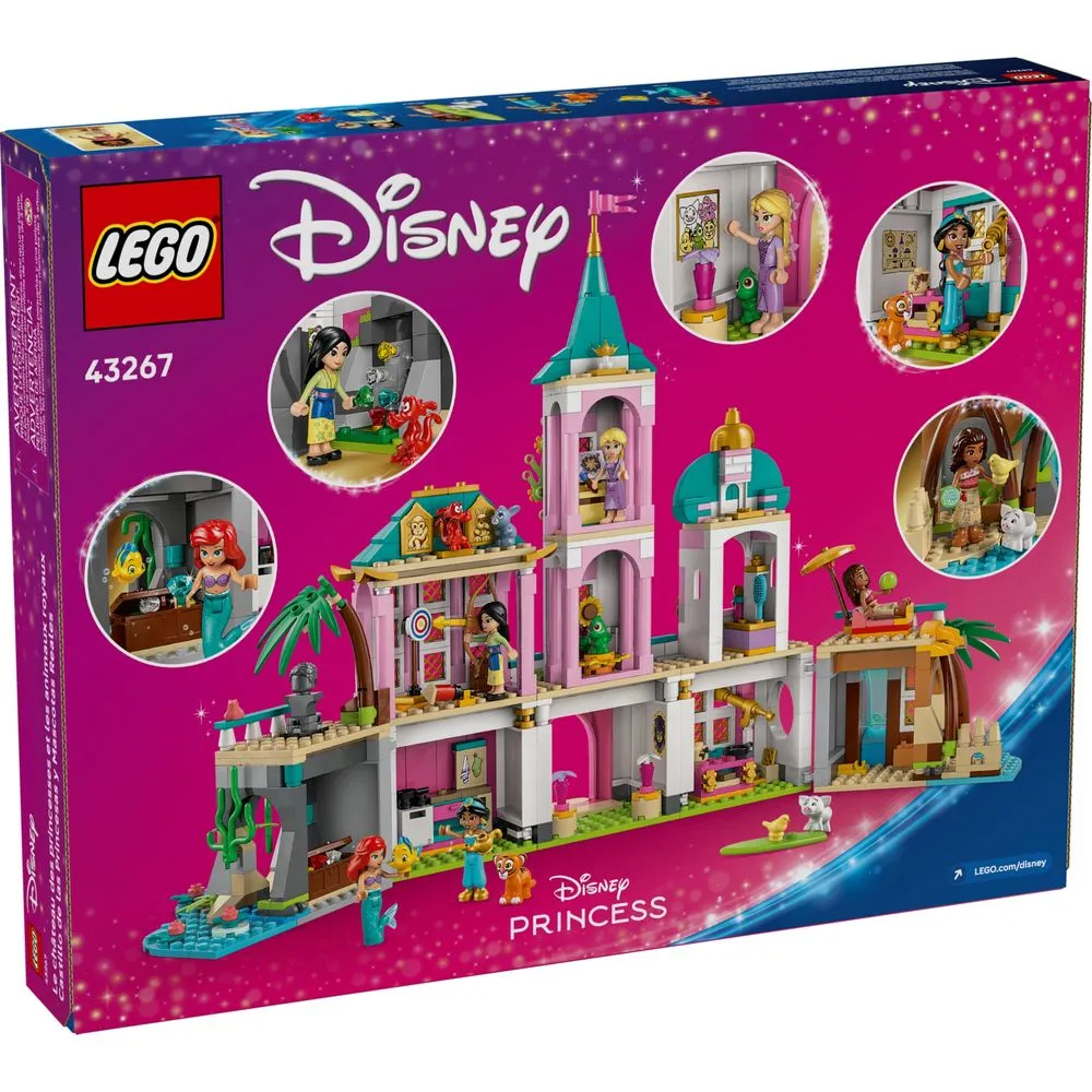 Lego Disney Castelo da Princesa e Animais de Estimação Reais - 43267