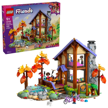 Lego Friends Cabana aconchegante na floresta no outono - 42705