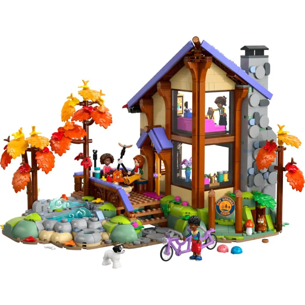 Lego Friends Cabana aconchegante na floresta no outono - 42705