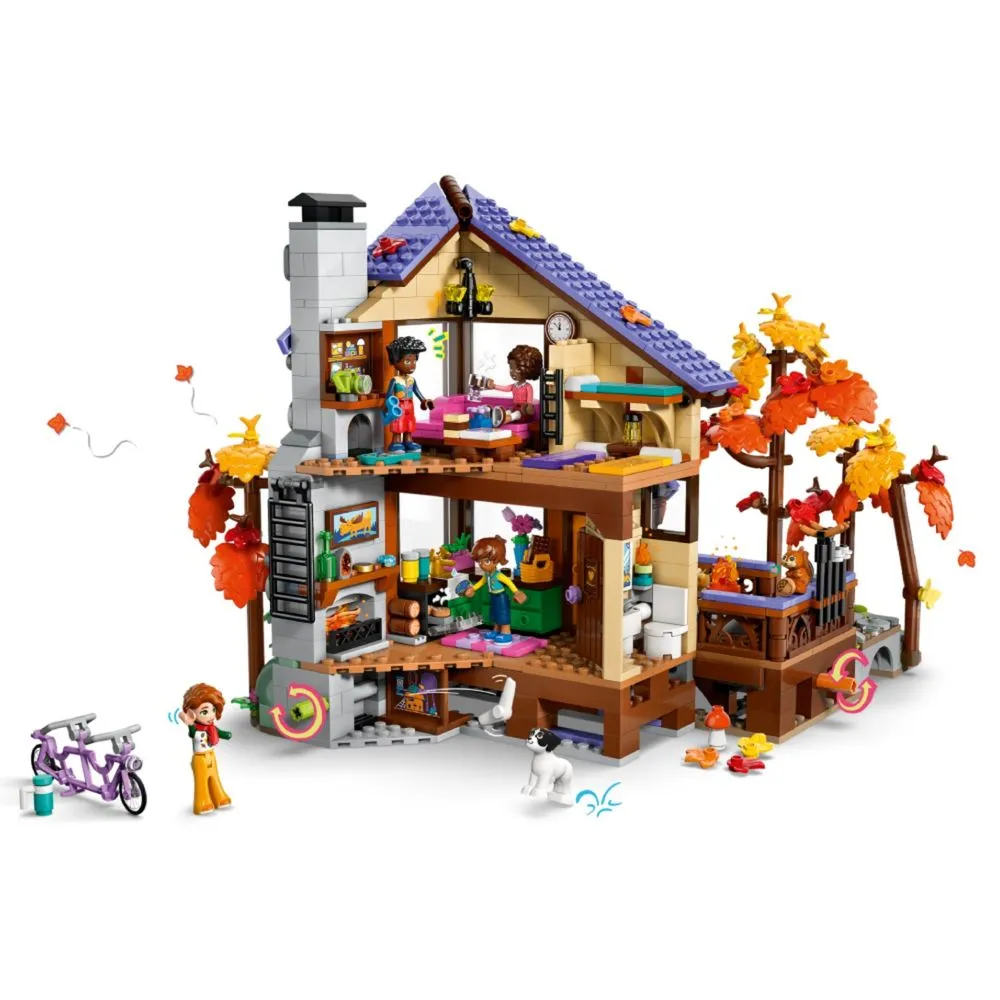 Lego Friends Cabana aconchegante na floresta no outono - 42705
