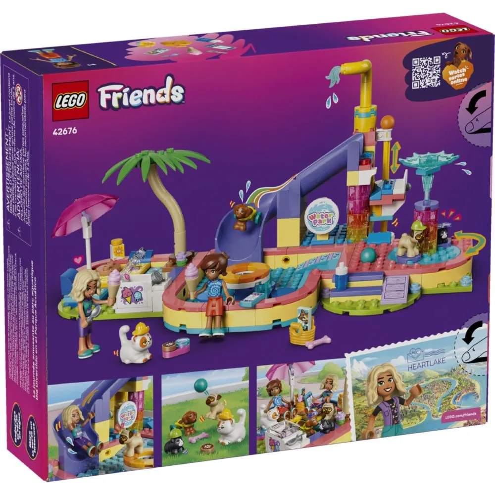 Lego Friends Dia divertido no parque aquático - 42676