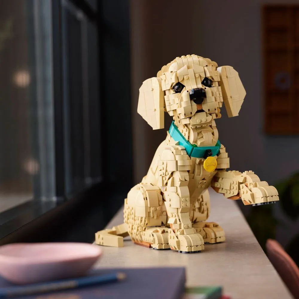 Lego Icons Filhote de Golden Retriever - 11384