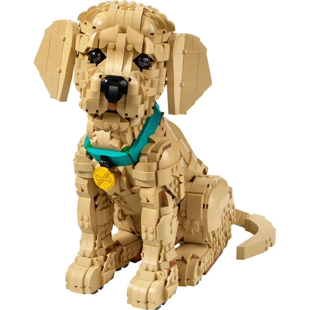 Lego Icons Filhote de Golden Retriever - 11384