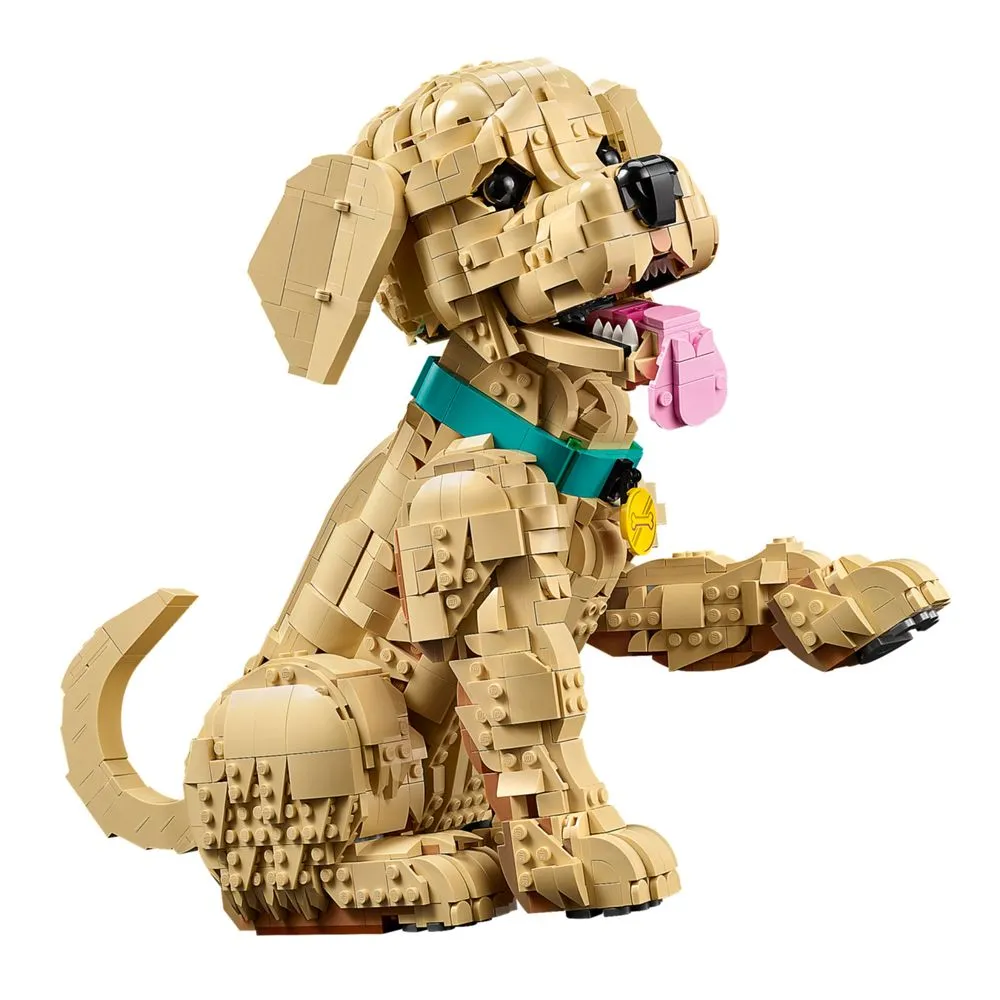 Lego Icons Filhote de Golden Retriever - 11384