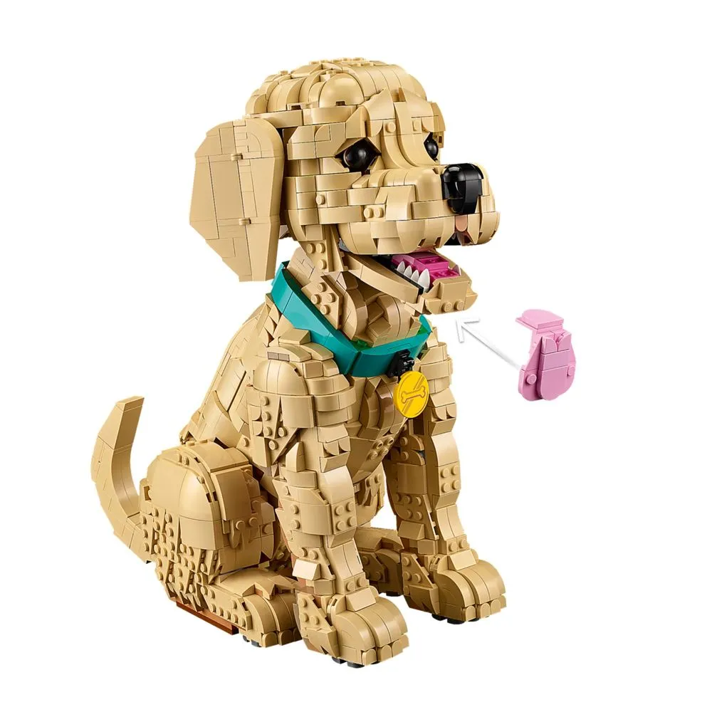 Lego Icons Filhote de Golden Retriever - 11384