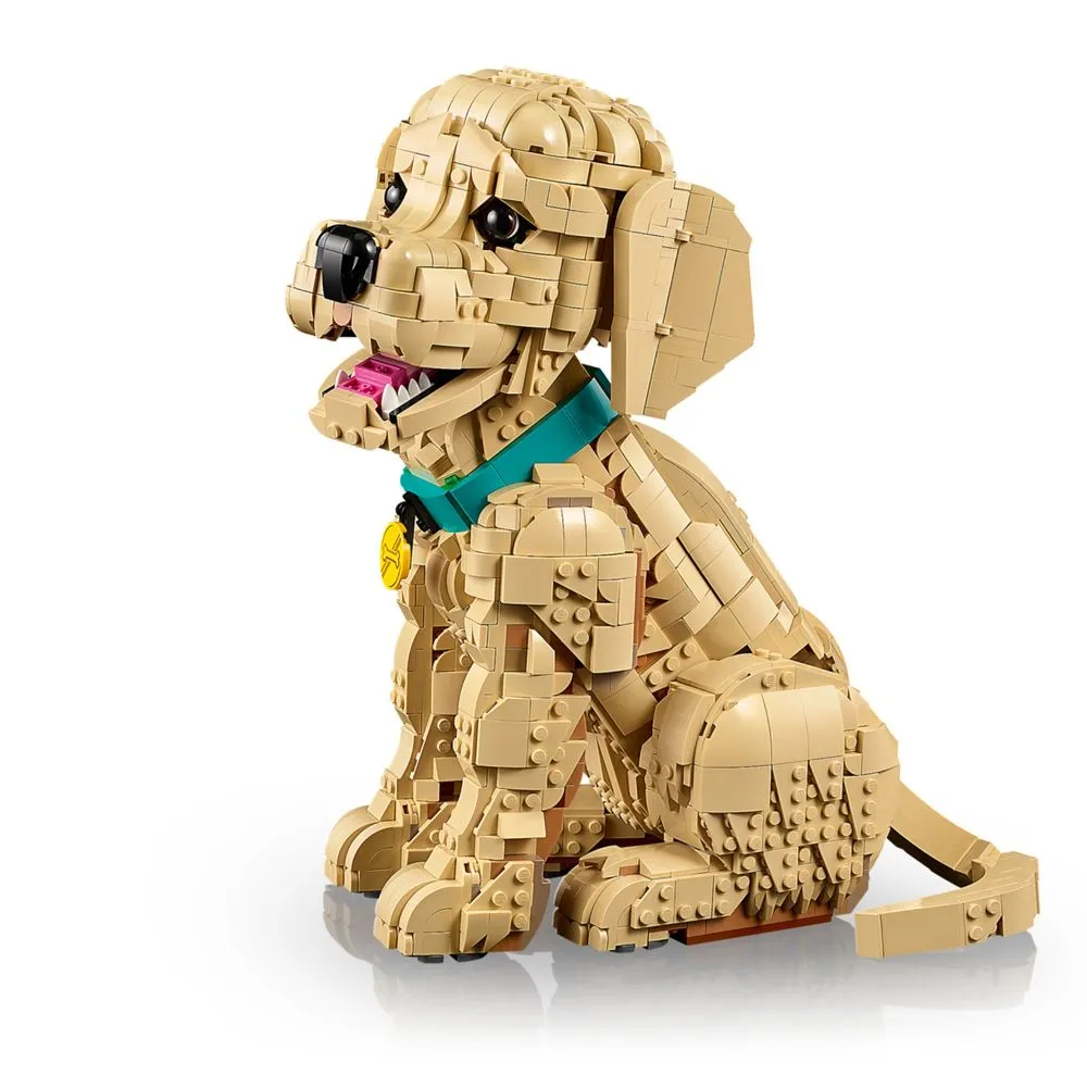 Lego Icons Filhote de Golden Retriever - 11384