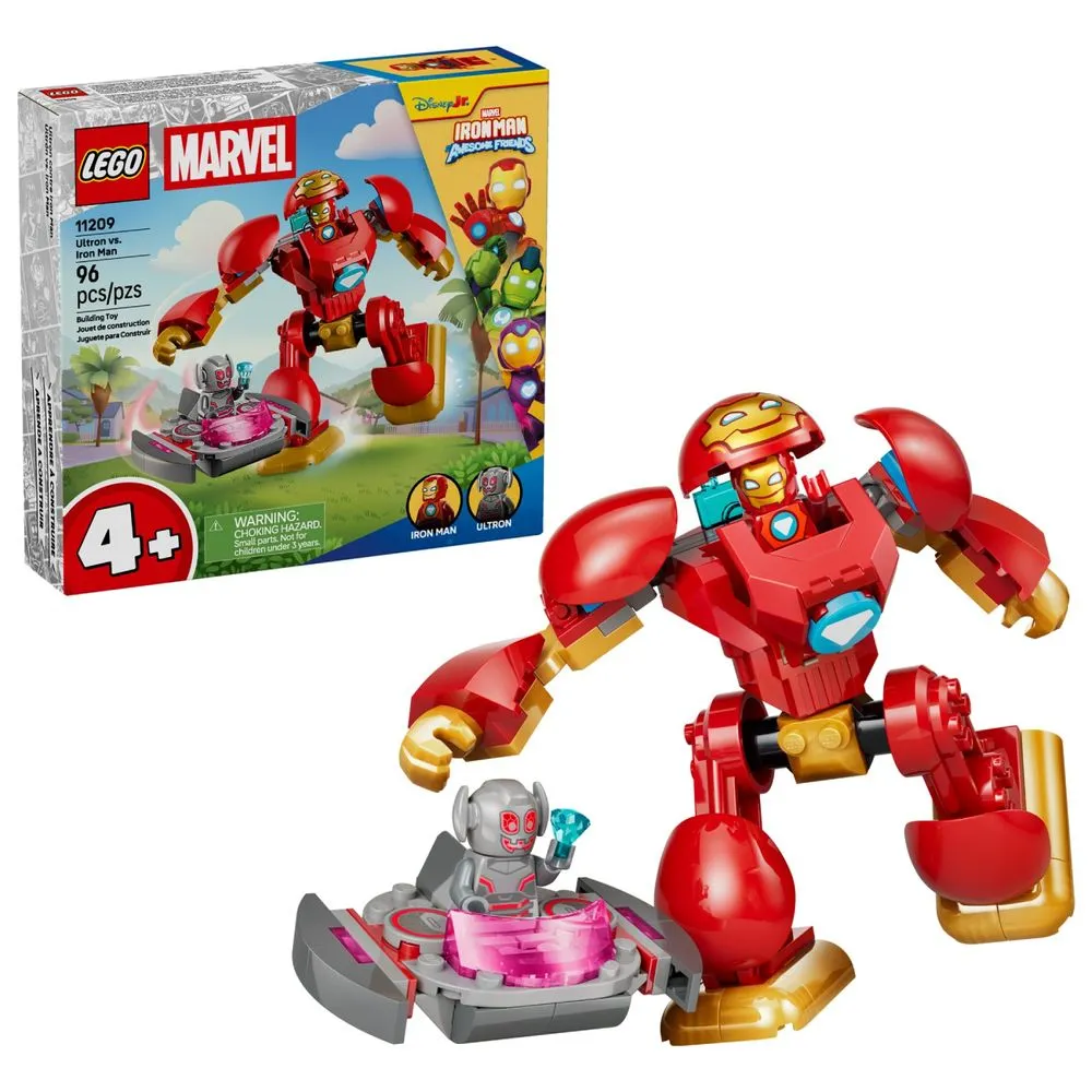 Lego Marvel Ultron contra o Homem de Ferro - 11209