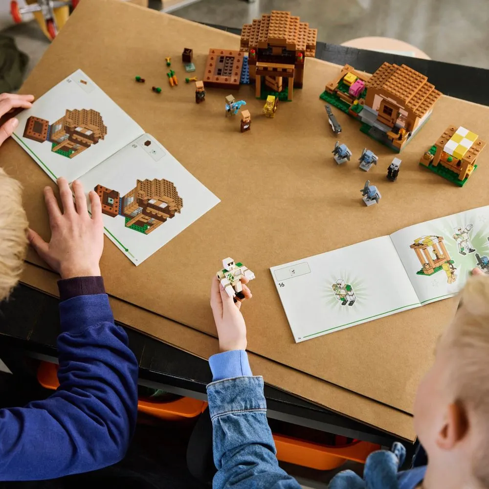 Lego Minecraft Ataque à Vila Evocadora - 21596