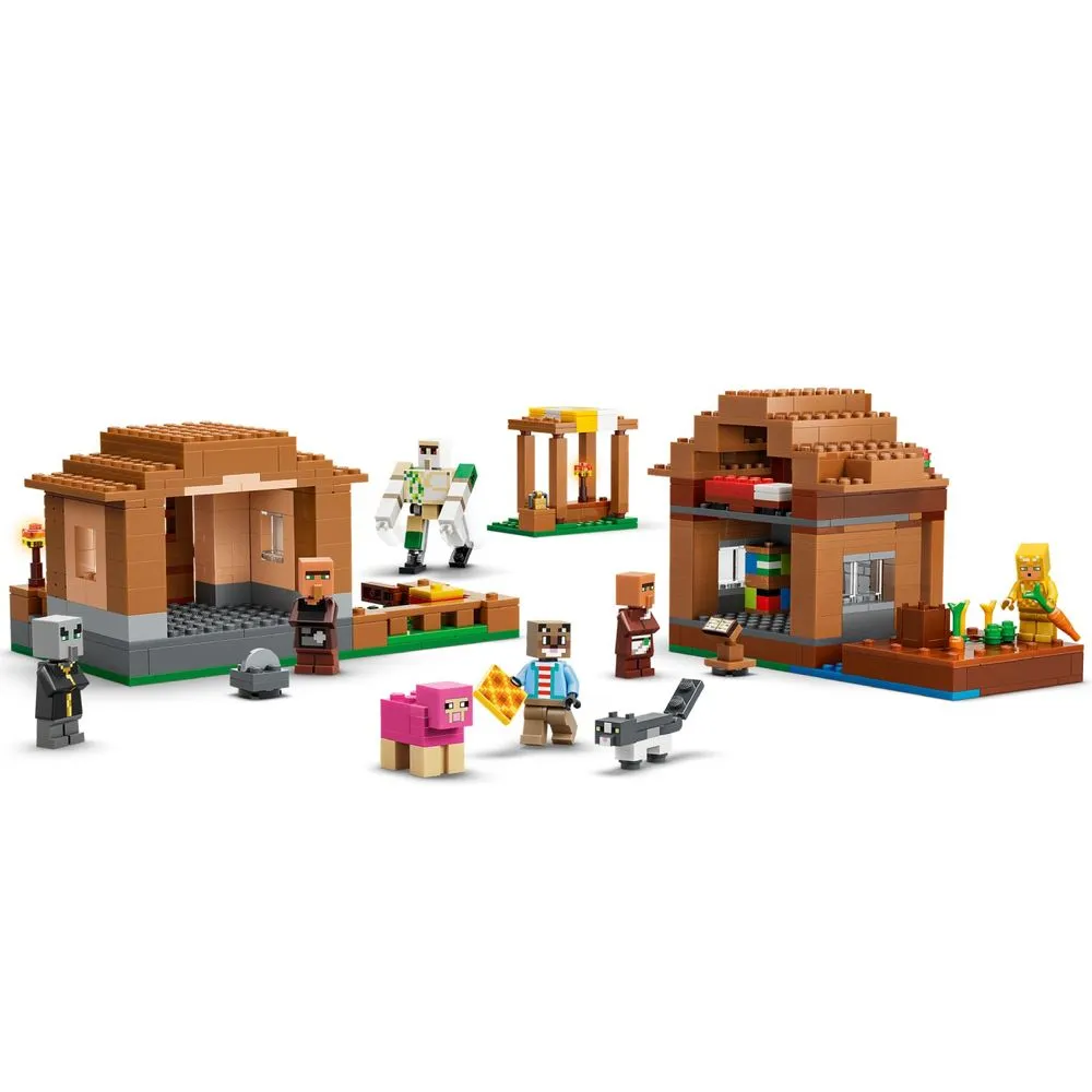 Lego Minecraft Ataque à Vila Evocadora - 21596