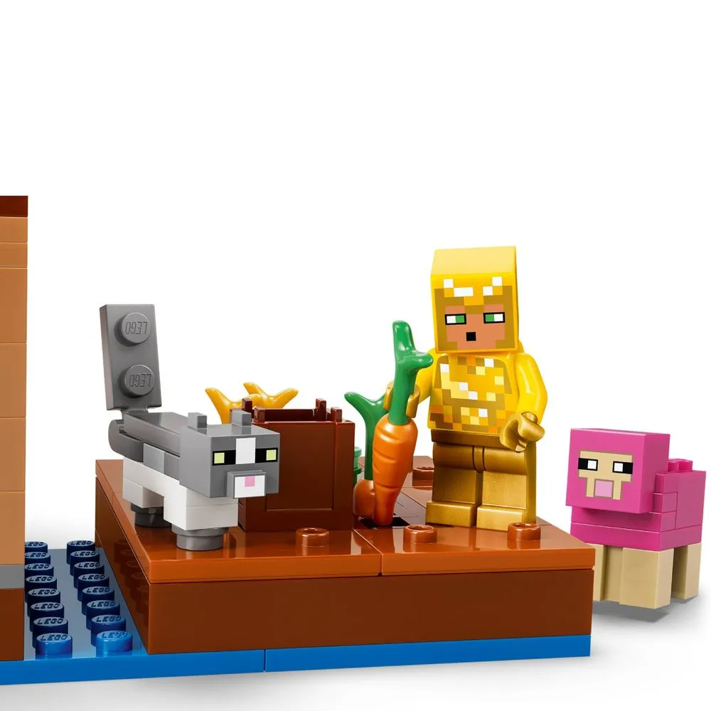 Lego Minecraft Ataque à Vila Evocadora - 21596