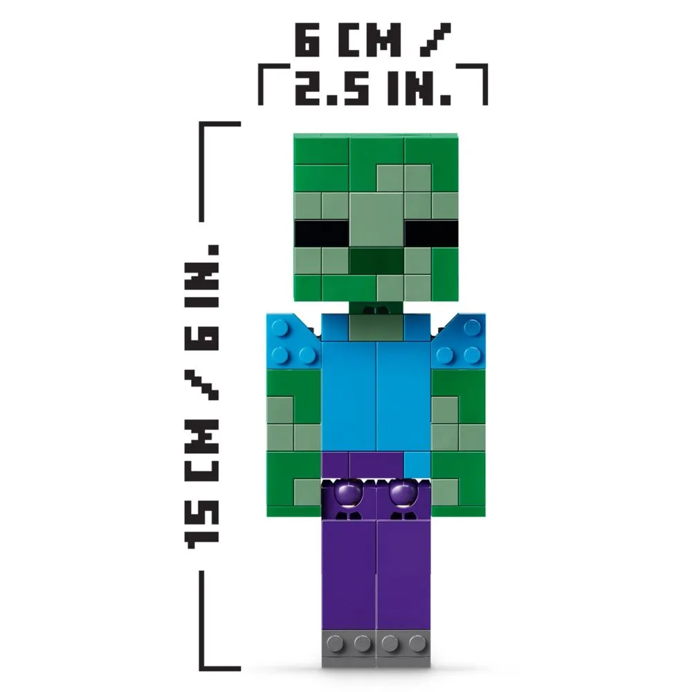 Lego Minecraft Cavaleiro de Galinha - 21582