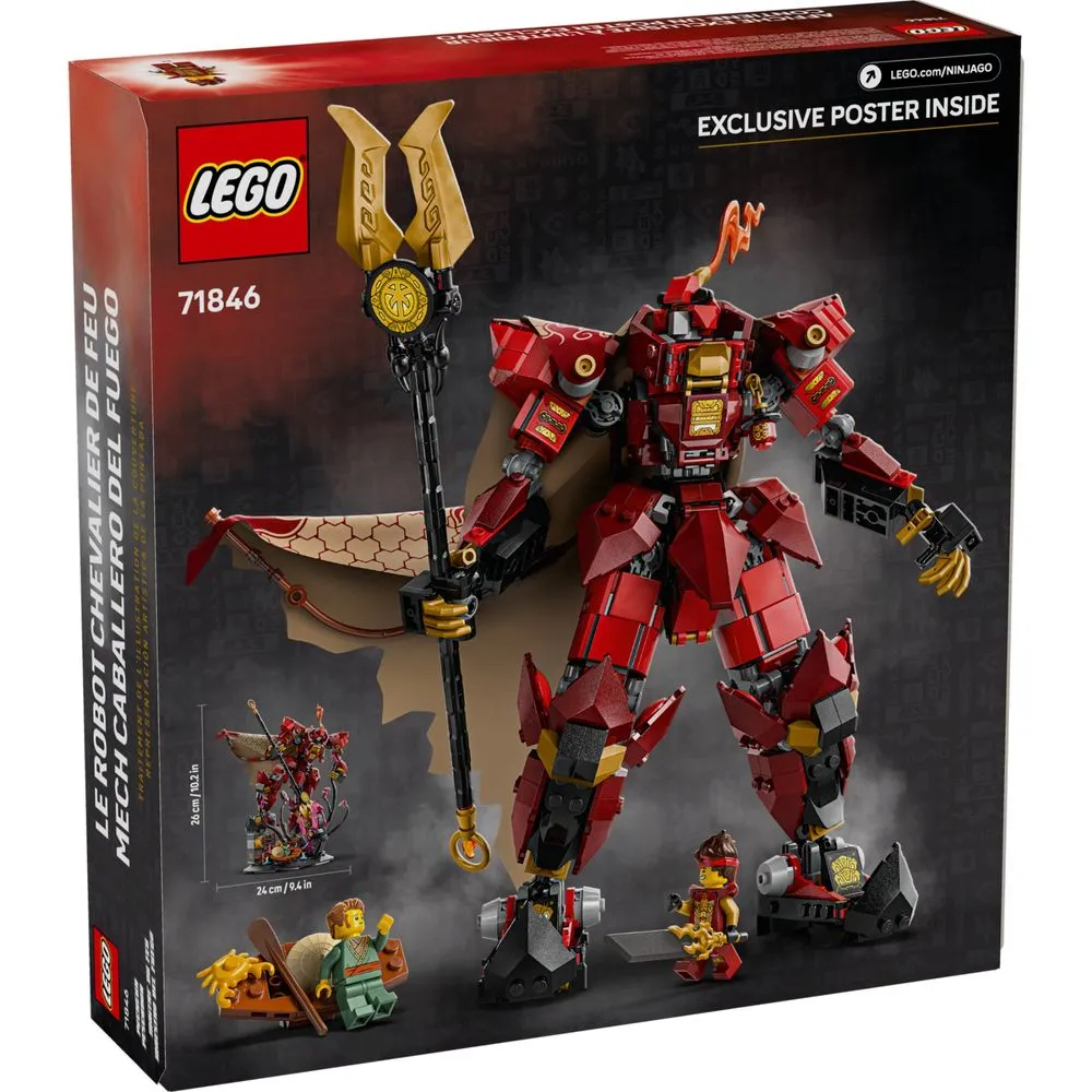 Lego Ninjago O Robô Cavaleiro de Fogo - 71846