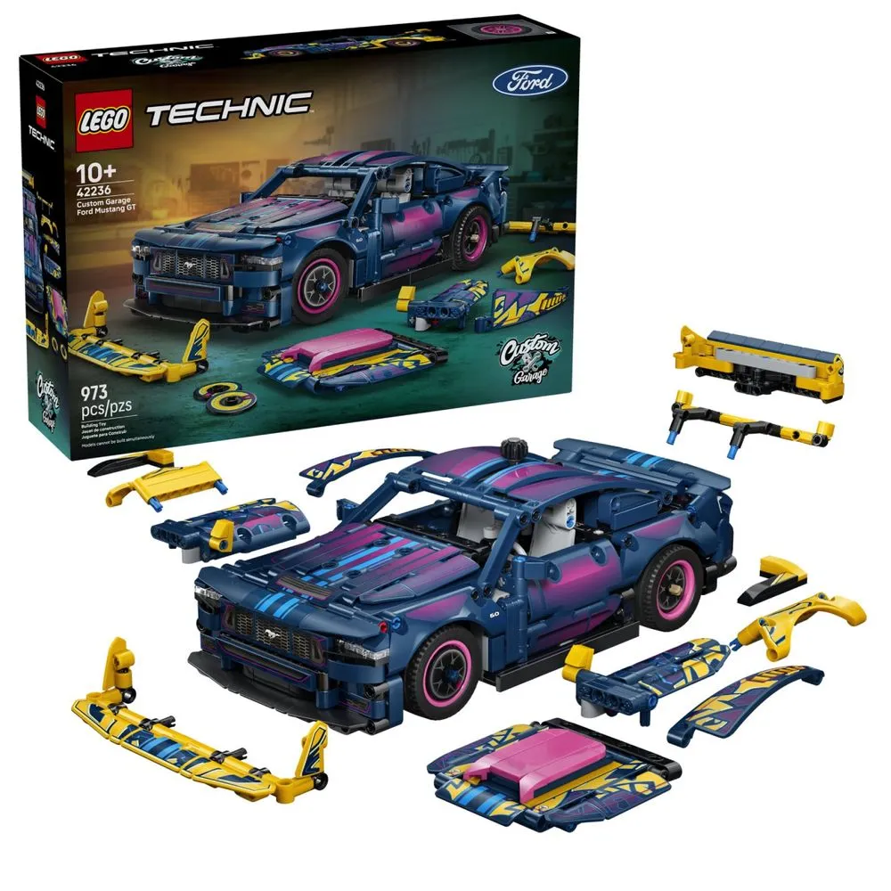 Lego Technic Ford Mustang GT personalizável - 42236