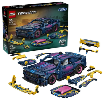 Lego Technic Ford Mustang GT personalizável - 42236