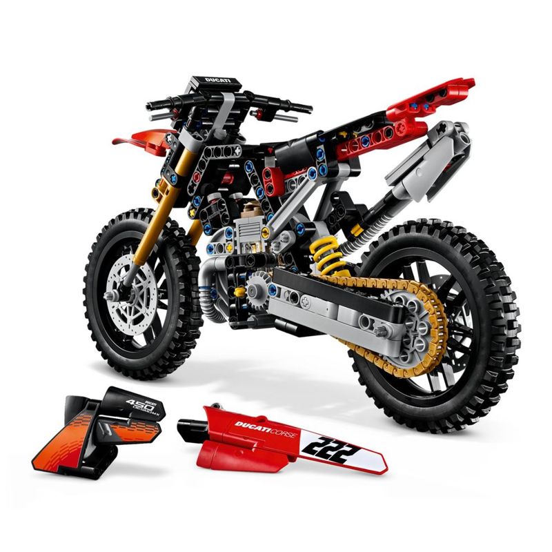Lego Technic Moto Ducati Desmo450 MX Factory - 42238