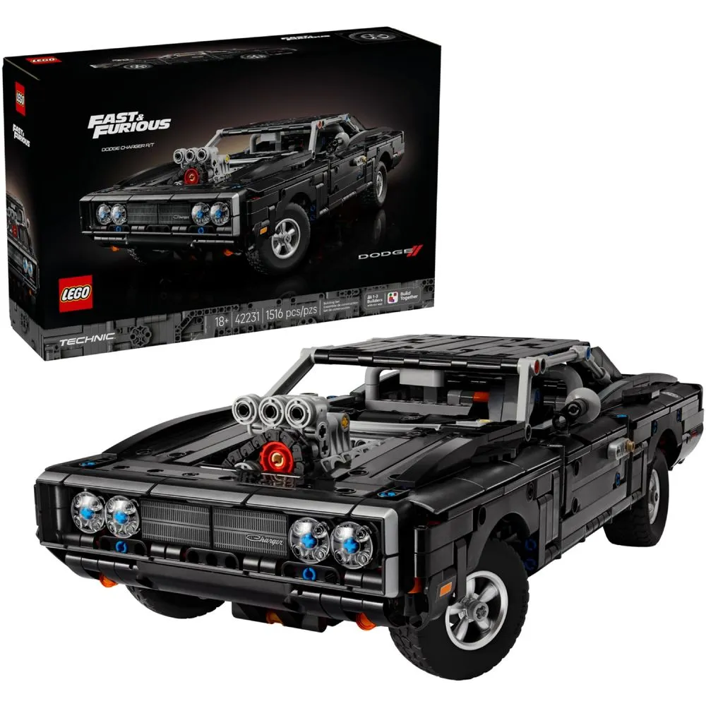 Lego Technic Velozes e Furiosos: Dodge Charger R/T - 42231