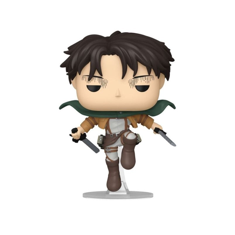 Boneco Funko Pop Attack On Titan Levi Com Espadas - Candide