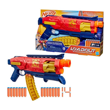 Lançador De Dardos Nerf Loadout Shadowspeed Recon - Hasbro