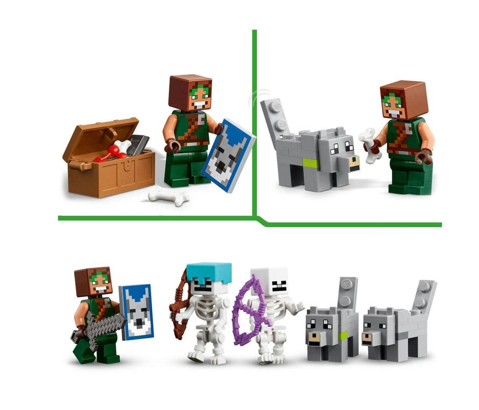 Lego Minecraft A Fortaleza dos Lobos - 21261