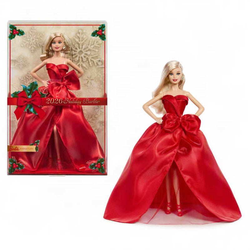 Barbie Signature Boneca de Coleção Holiday Barbie Loira - Mattel