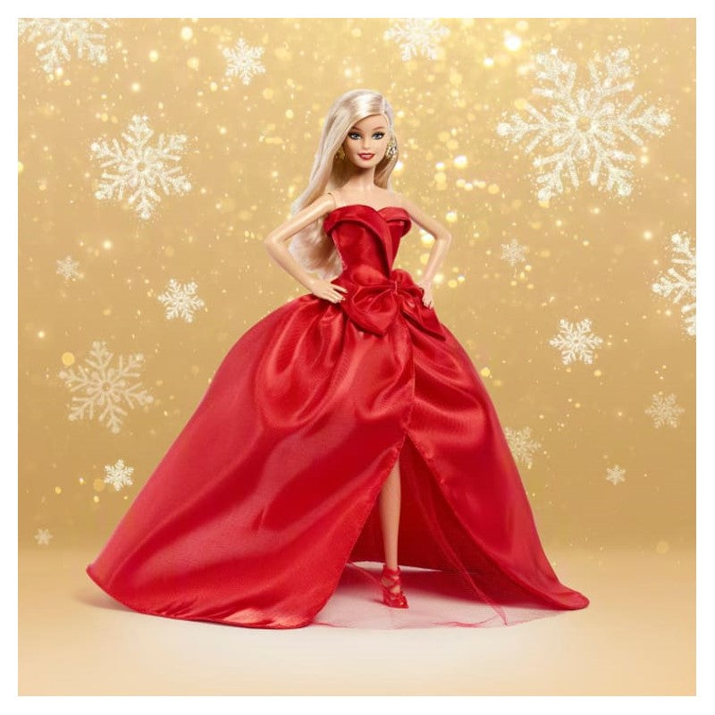 Barbie Signature Boneca de Coleção Holiday Barbie Loira - Mattel