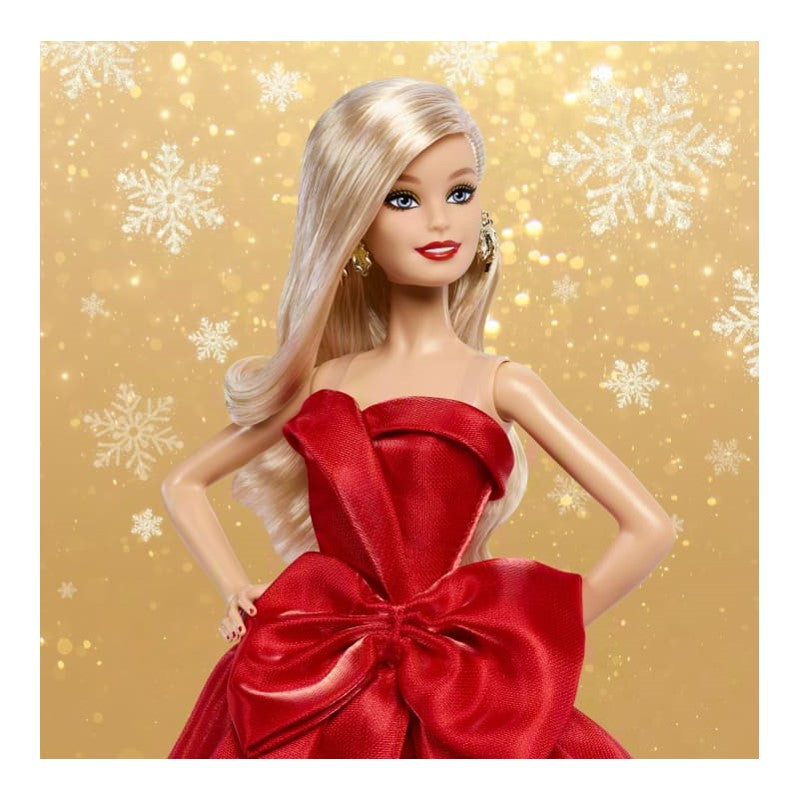 Barbie Signature Boneca de Coleção Holiday Barbie Loira - Mattel
