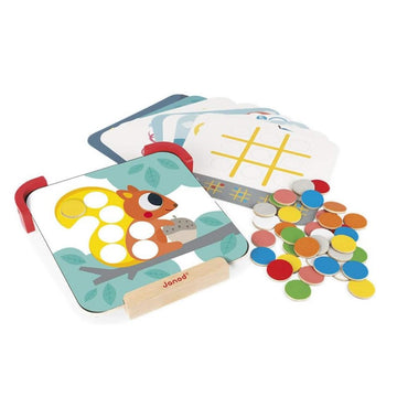 Lousinha Magnética Aprendendo as Cores, 52 Peças - Janod