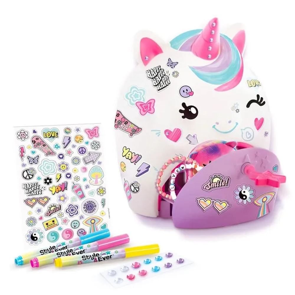 Luminária Unicórnio com Gaveta Secreta - Fun Divirta-se