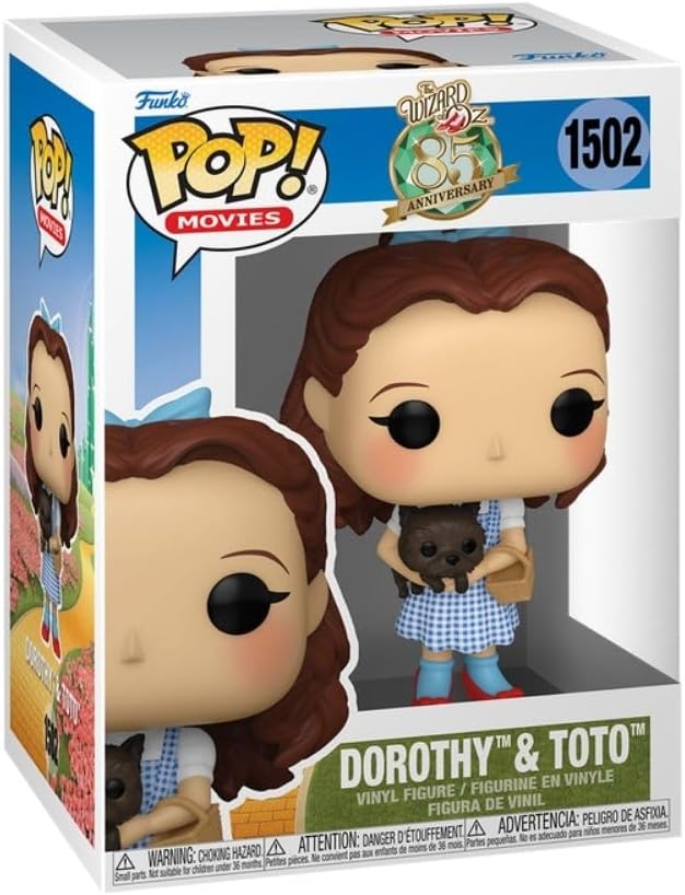 Boneco Funko Pop! O Magico de Oz - Dorothy e Toto