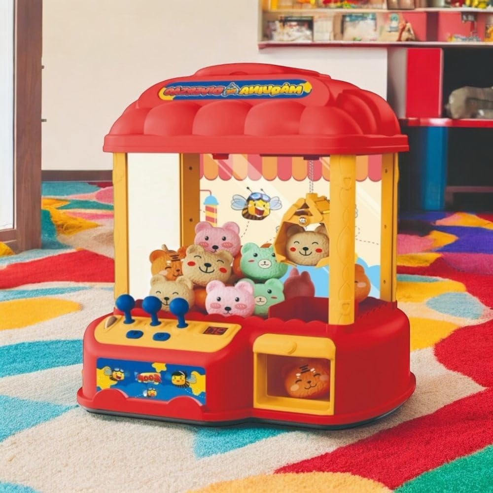 Máquina Grande de Pegar Ursinhos e Bolinhas - Zoop Toys