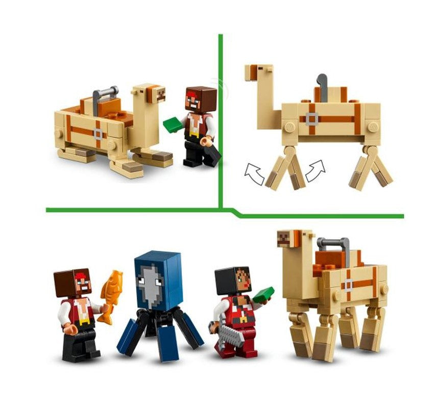 Lego Minecraft A Viagem do Navio Pirata - 21259