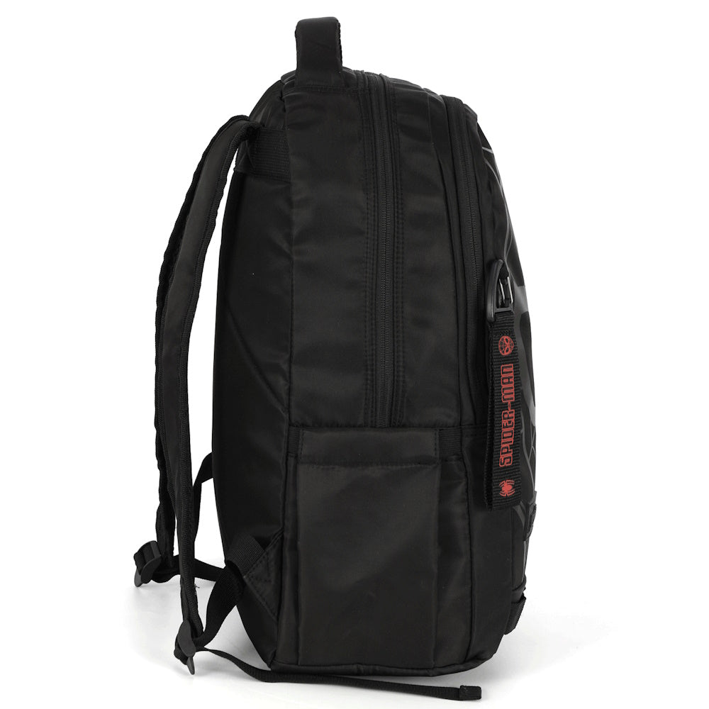 Kit Escolar Spider-Man Mochila De Costas + Estojo Black Edition