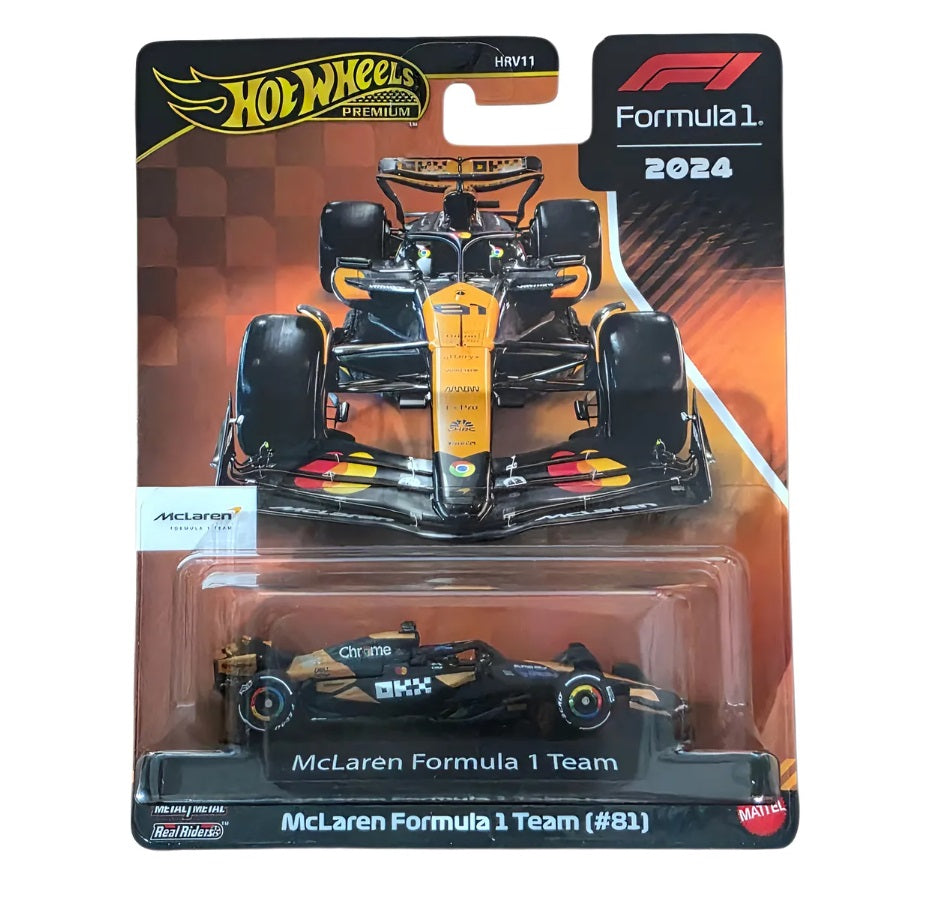 Hot Wheels Premium F1 Team McLaren MCL38 Oscar Piastri Hrv11 2024