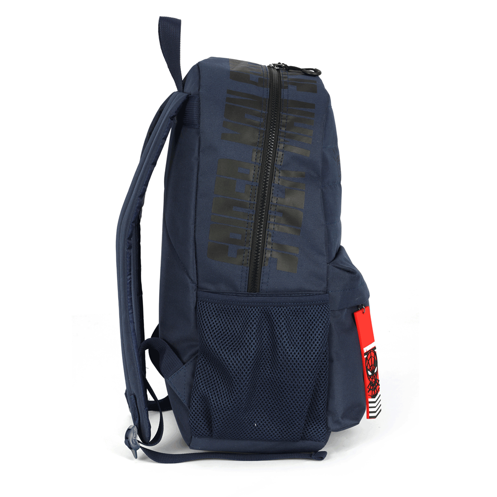 Kit Mochila de Costas e Estojo Spider-Man Azul Marinho - Luxcel