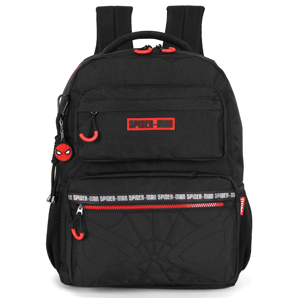 Kit Escolar Spider-Man Mochila de Costas e Estojo Black Edition - Luxcel