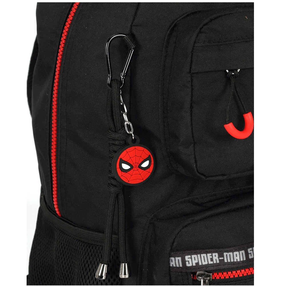 Kit Escolar Spider-Man Mochila de Costas e Estojo Black Edition - Luxcel