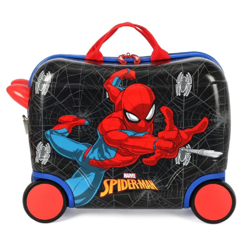 Mala De Viagem Carrinho Infantil Homem Aranha - Luxcel