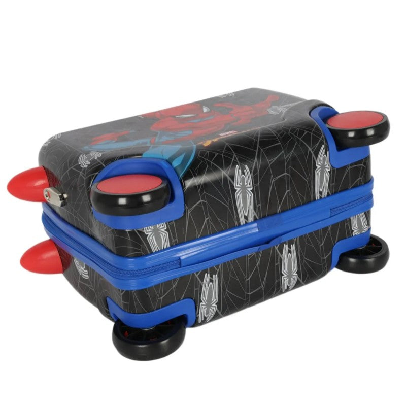 Mala De Viagem Carrinho Infantil Homem Aranha - Luxcel