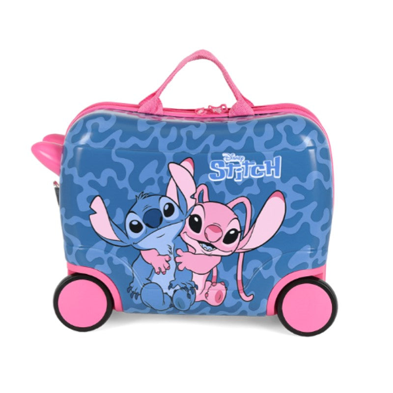 Mala de Viagem Infantil Disney Stitch e Angel - Luxcel