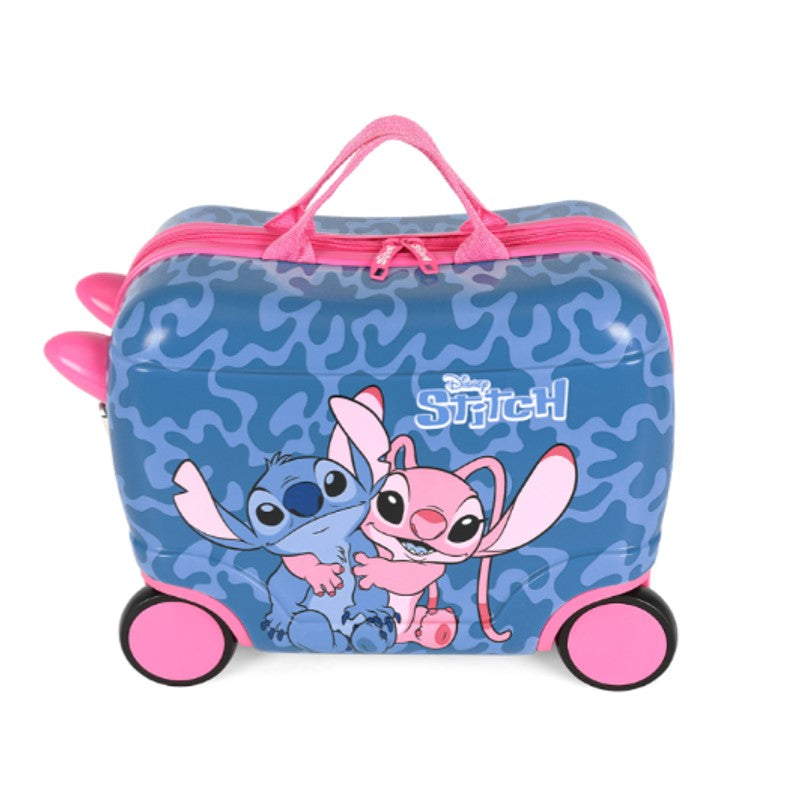 Mala de Viagem Infantil Disney Stitch e Angel - Luxcel