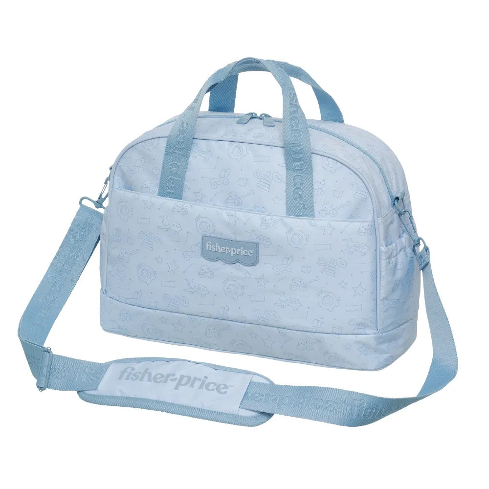 Bolsa Maternidade Média Dozy Boys Azul Fisher Price - Pacific