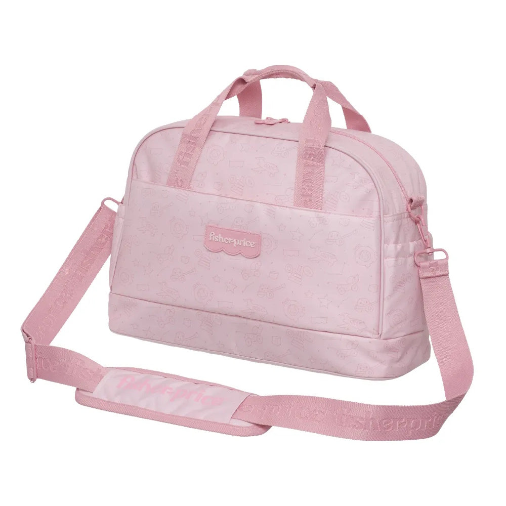 Bolsa Maternidade Média Dozy Girl Rosa Fisher Price - Pacific
