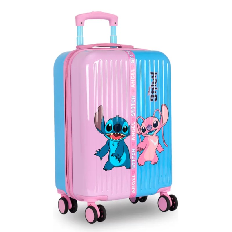 Mala De Bordo Infantil Stitch E Angel - Luxcel