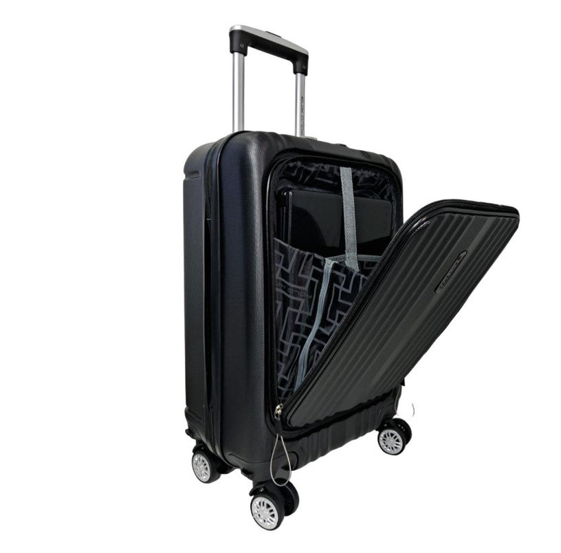 Mala de Viagem Com Bolso Para Notebook e Cadeado - Luxcel