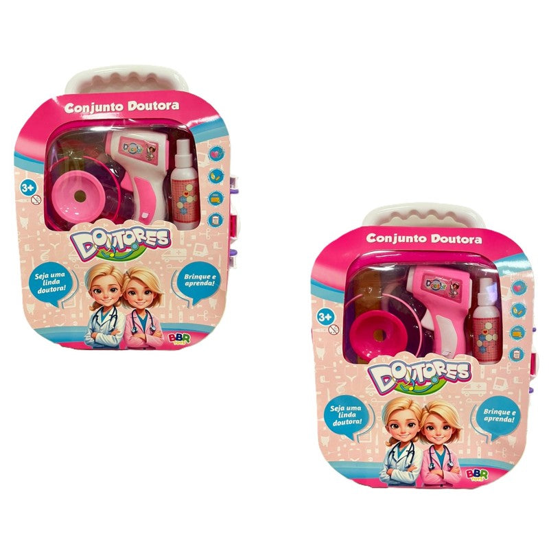 Kit Brincando de Médico Mala Doutora - BBR