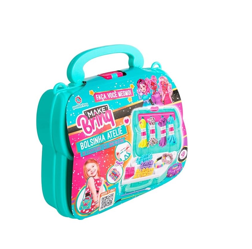 Kit Bolsinha Ateliê Infantil Make Brinq - Polibrinq
