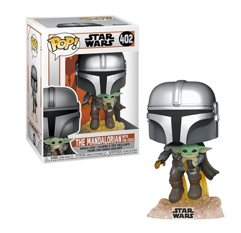 Boneco Funko POP! Star Wars Mandaloriano Com Jet - Candide