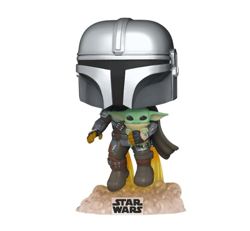 Boneco Funko POP! Star Wars Mandaloriano Com Jet - Candide